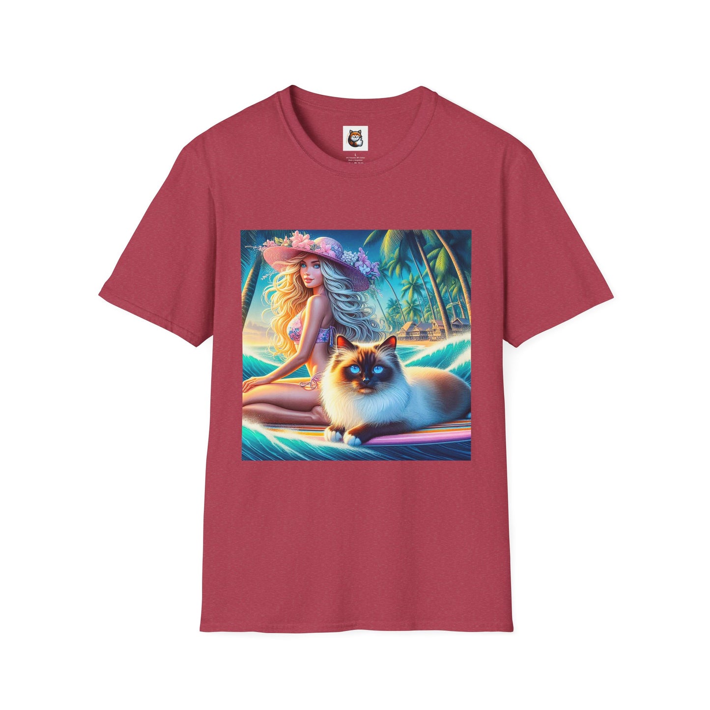 Birman hawaii Softstyle T-Shirt