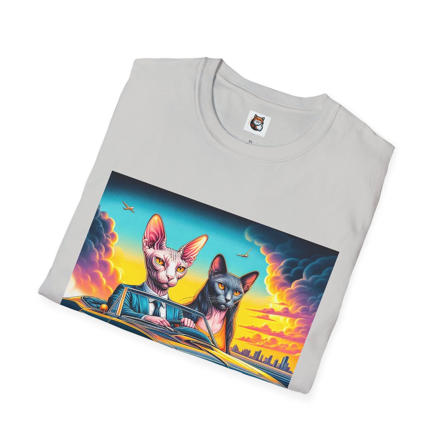 Wacky Sphynx Cat cats driving
