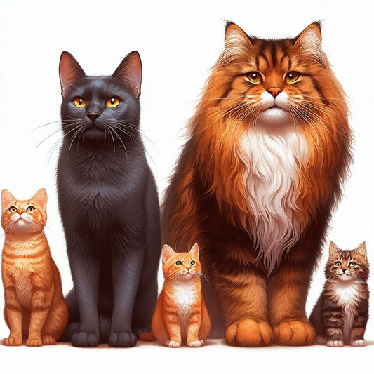 Biggest vs. Smallest Cats: A Look at the Size Differences in Breeds