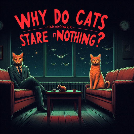 Why Do Cats Stare at Nothing? Paranormal or Just Cat Logic?