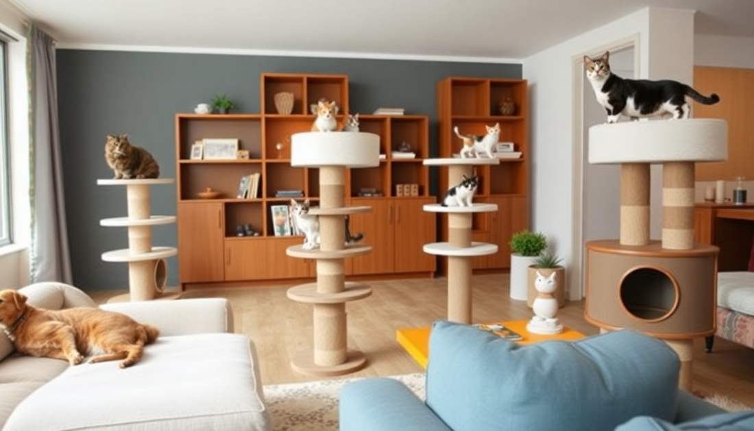 Cat Breeds for Canine-Friendly Homes: A Visual Gallery with Product Images and Shopping Guide Featuring CyberPussyKatz, CyberBabiez, CyberMutz, and CyberMunkiez.