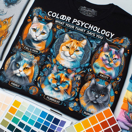 Color Psychology in Cat Apparel: What Your T-Shirt Says About You