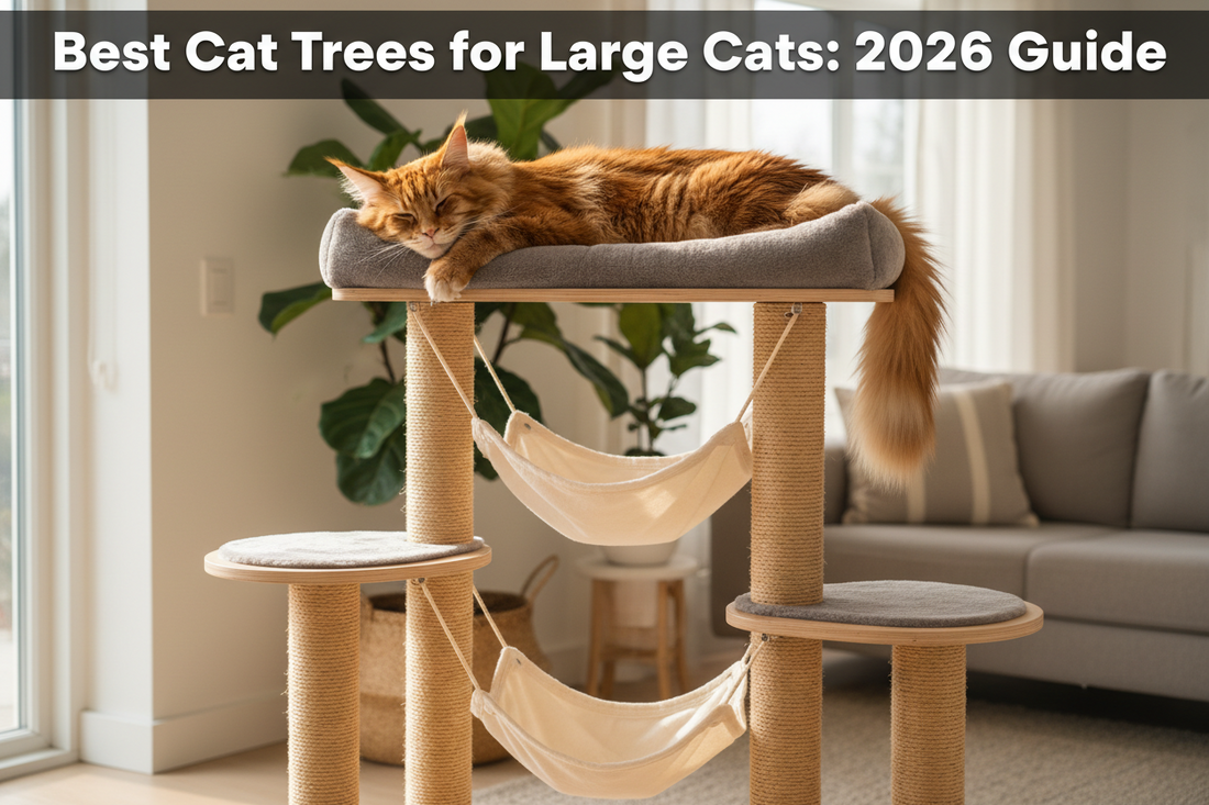 Best Cat Trees for Large Cats: 2026 Guide