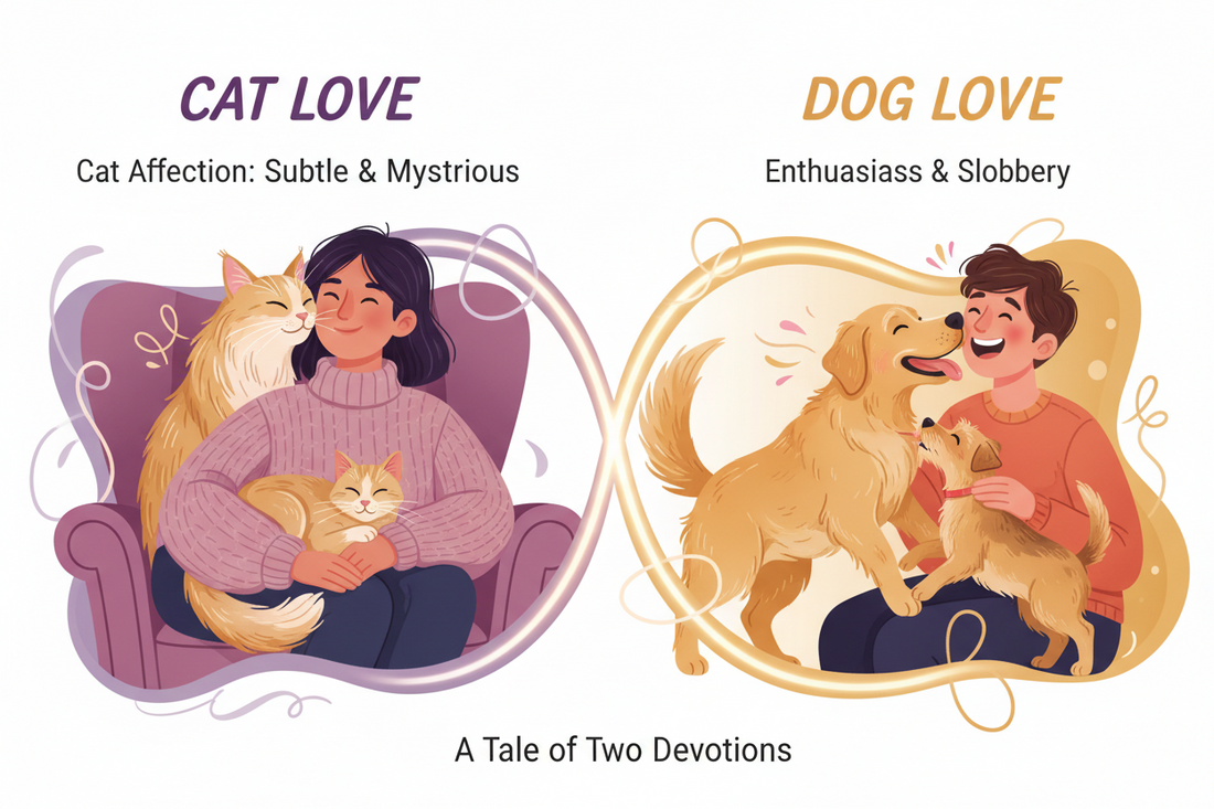 Cat Love vs Dog Love: How Cats Show Affection Differently