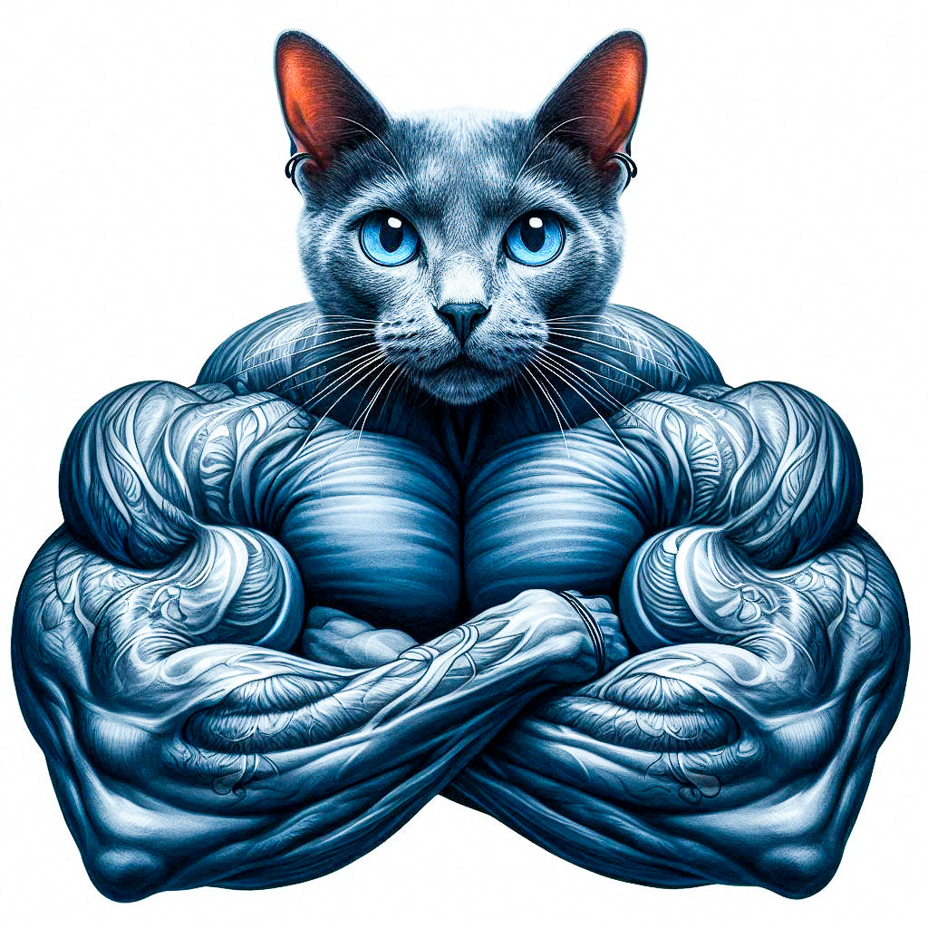 Russian Blue Cat