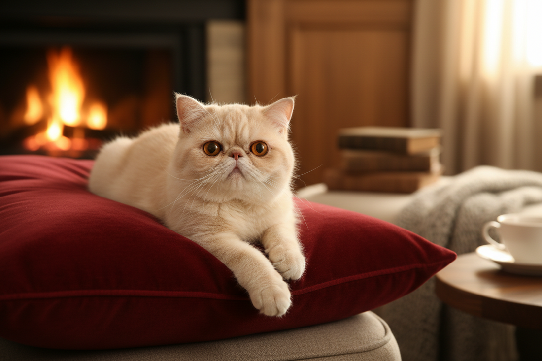 Exotic Shorthair Cats Sweet Lazy and Adorable