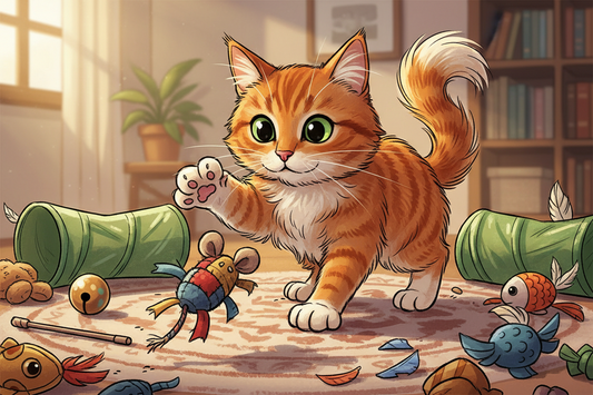 Why Cats Get Obsessed With One Random Toy and Ignore Everything Else
