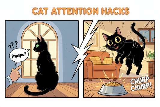 Why Cats Ignore You Until Food Appears