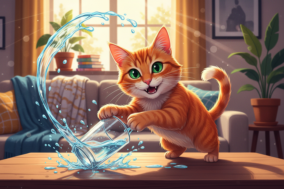 Why Cats Knock Things Over