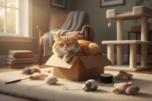 Why Cats Love Boxes More Than Expensive Toys