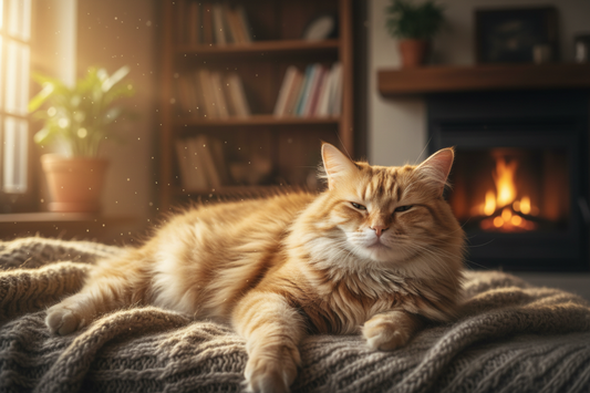 Why Cats Love Sitting in Sunbeams Like Tiny Solar Panels