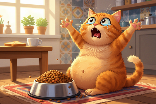 Why Cats Pretend They’re Starving Five Minutes After Eating