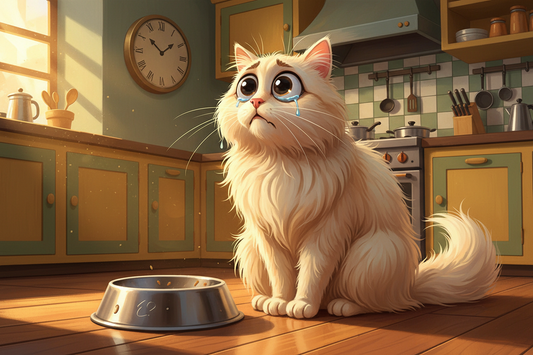 Why Cats Pretend They’re Starving Five Minutes After Eating