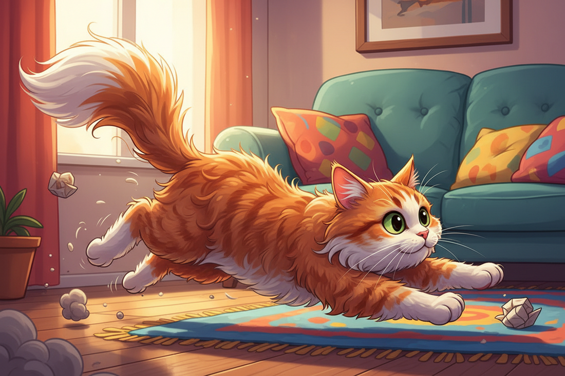 Why Cats Randomly Sprint Sideways Like Tiny Furry Crabs