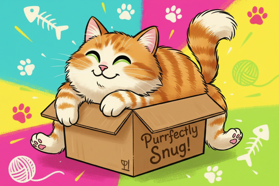Why Cats Sit in Tiny Boxes They Clearly Don’t Fit In