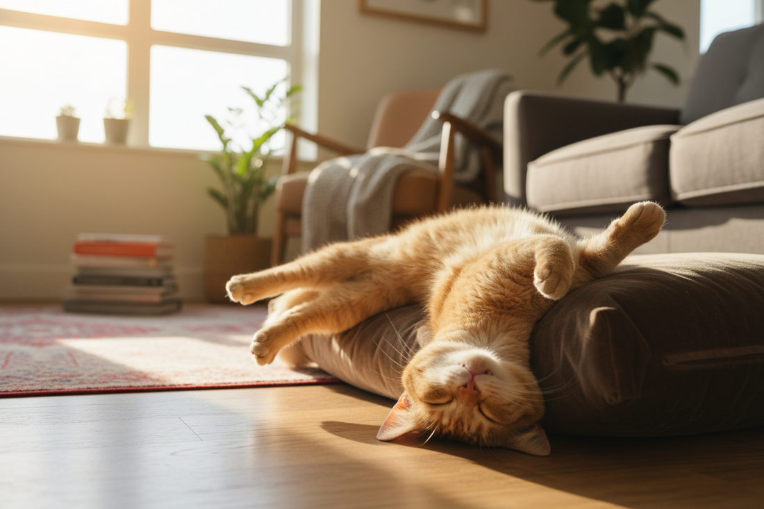 Why Cats Sleep in the Weirdest Positions Imaginable