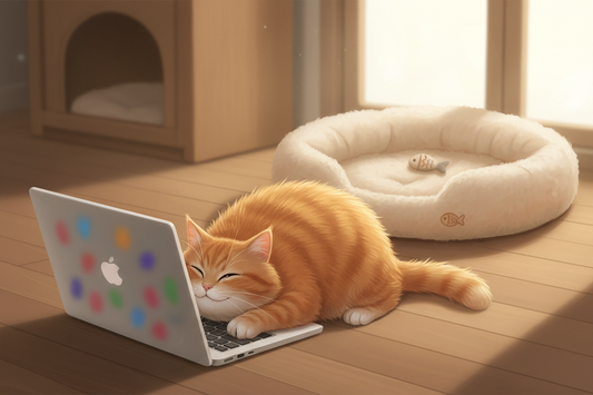Why Cats Sleep on Your Laptop Instead of Literally Anywhere Else