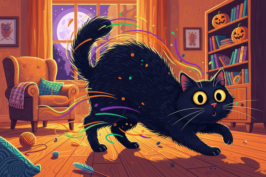 Why Cats Suddenly Freak Out and Run Sideways Like Tiny Crabs