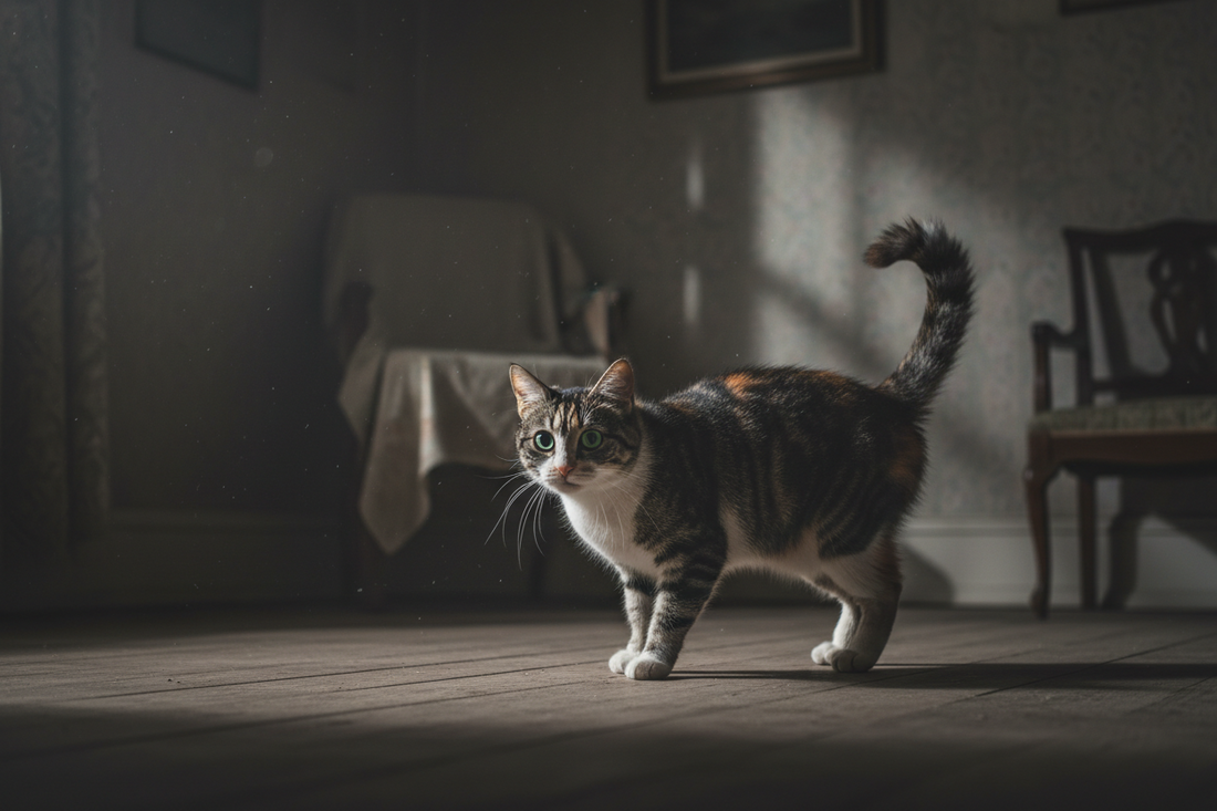 Why Cats Suddenly Freeze and Stare at Absolutely Nothing