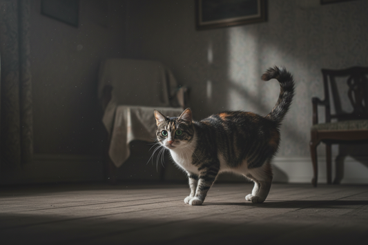 Why Cats Suddenly Freeze and Stare at Absolutely Nothing