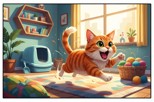 Why Cats Suddenly Get the Zoomies After Using the Litter Box