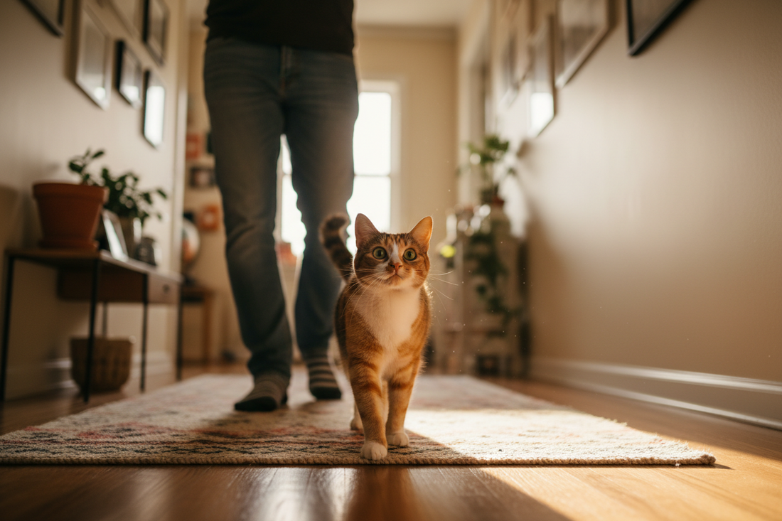 Why Does My Cat Follow Me Everywhere?