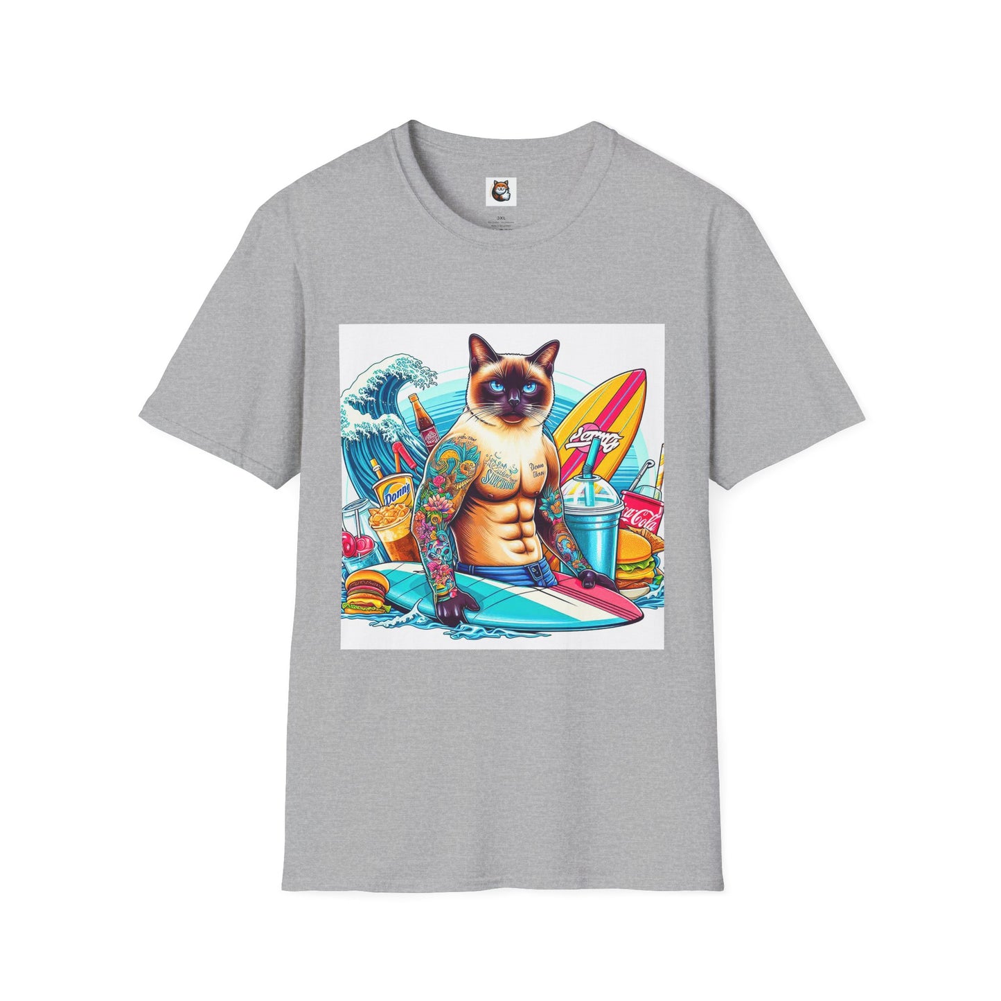 Siamese Cat beach hottie