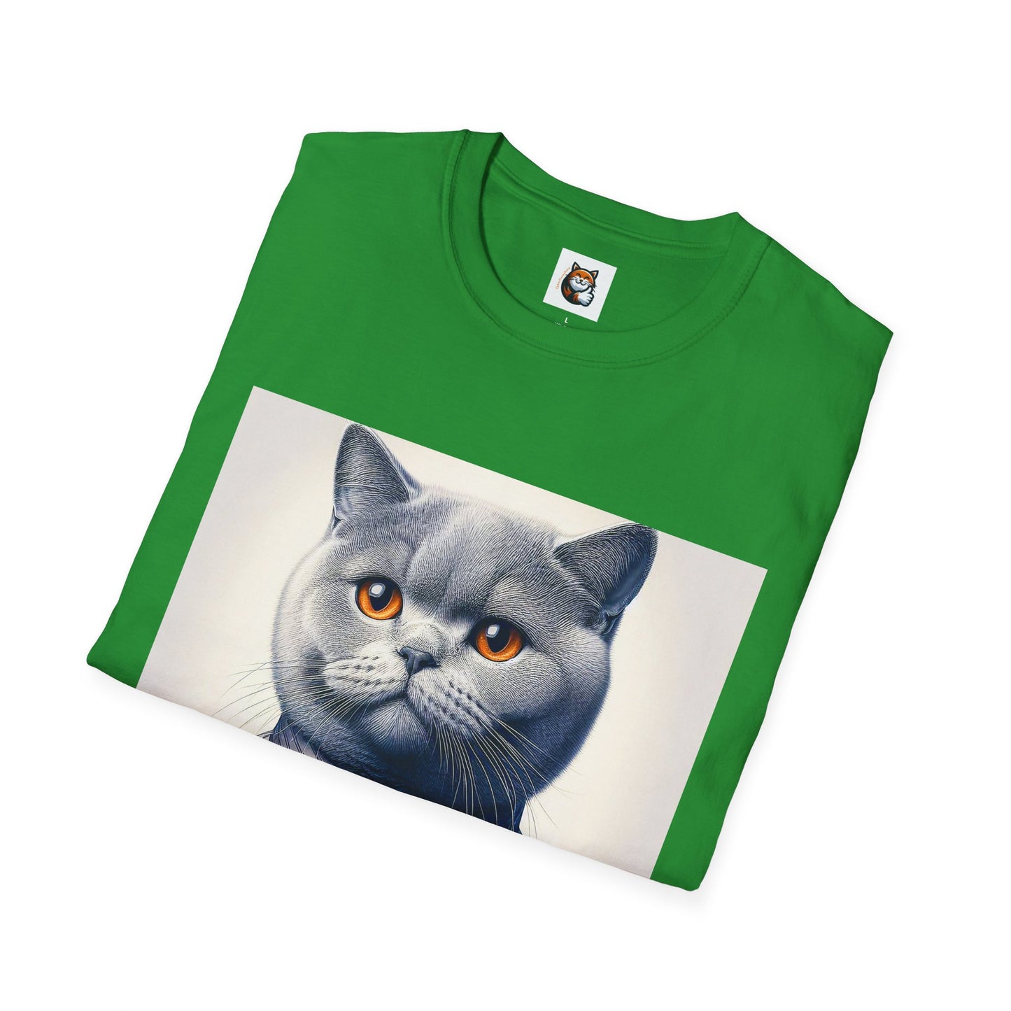 British Shorthair business professionals Softstyle T-Shirt