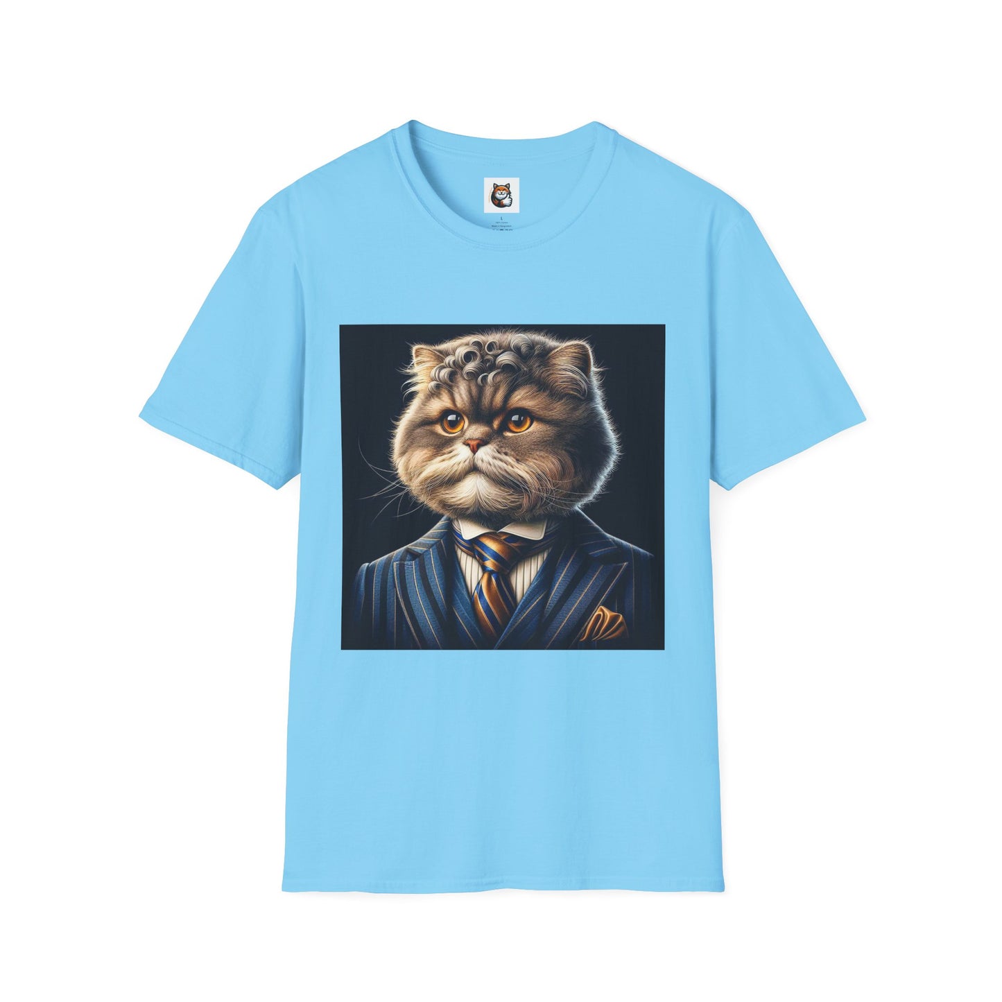 Selkirk Rex Cat T-Shirt business professional
