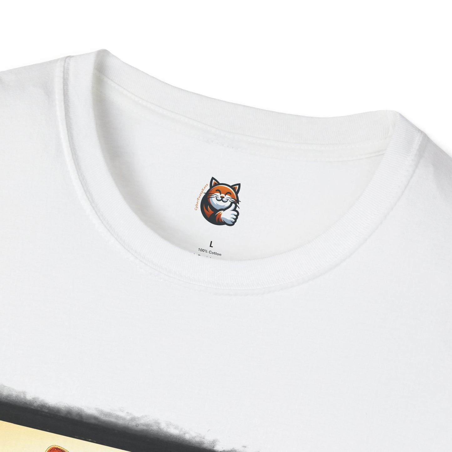 Devon Rex Cat Unisex Softstyle T-Shirt
