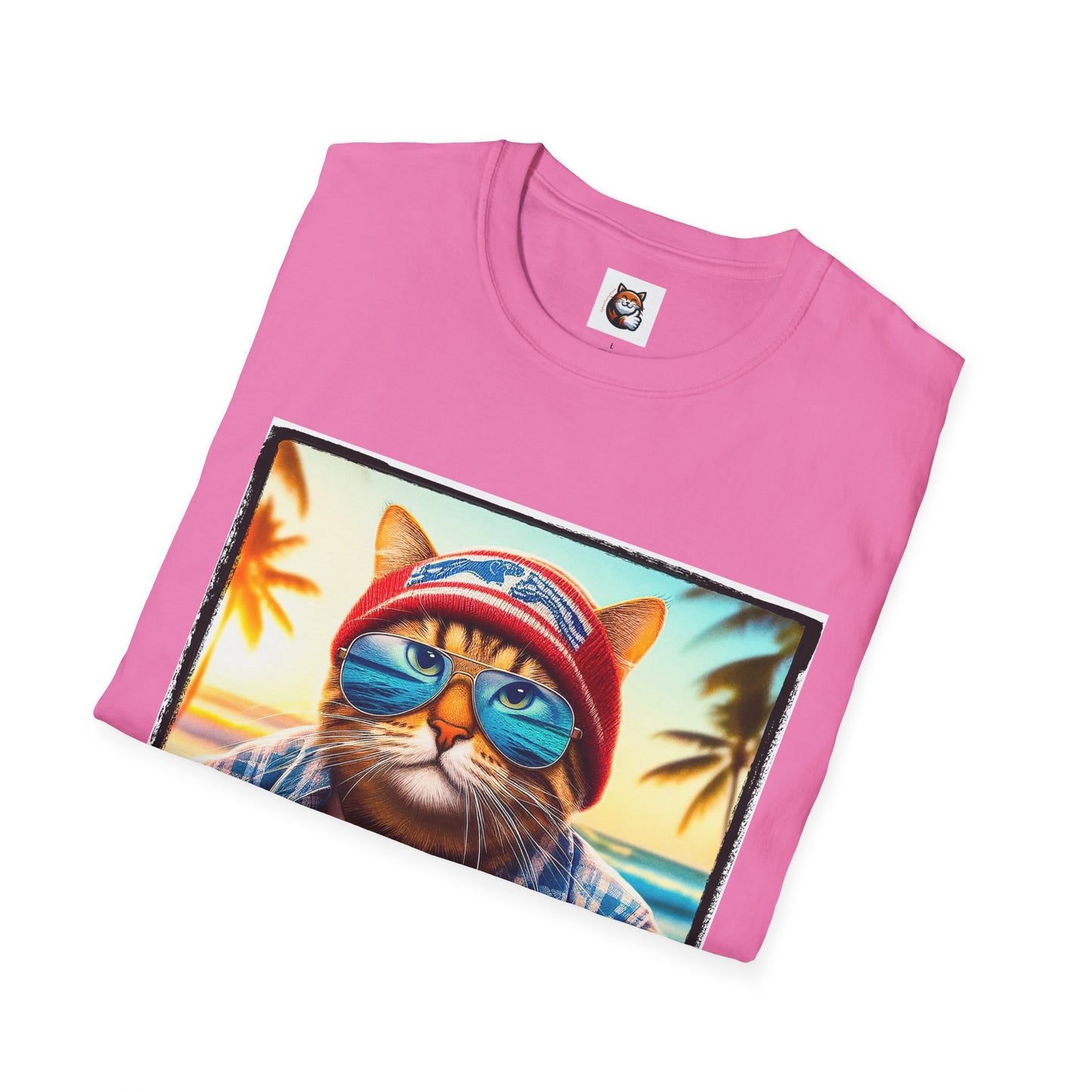 Domestic Cat Unisex Softstyle T-Shirt