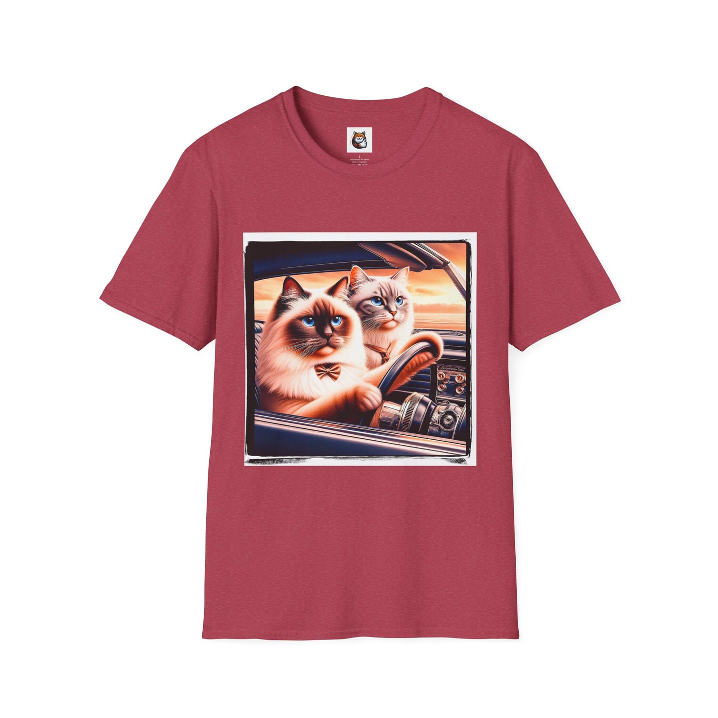 Wacky Birman Unisex Softstyle T-Shirt