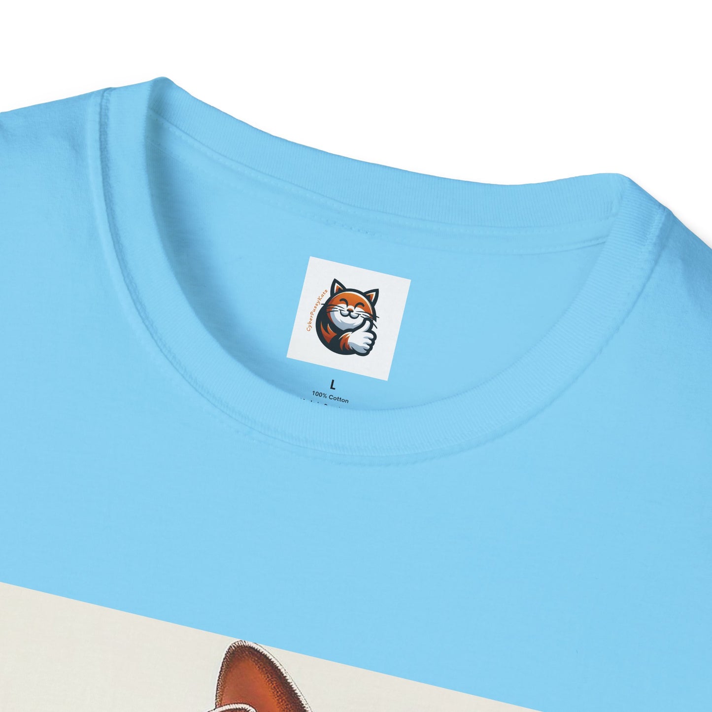 Devon Rex Cat suits Softstyle T-Shirt