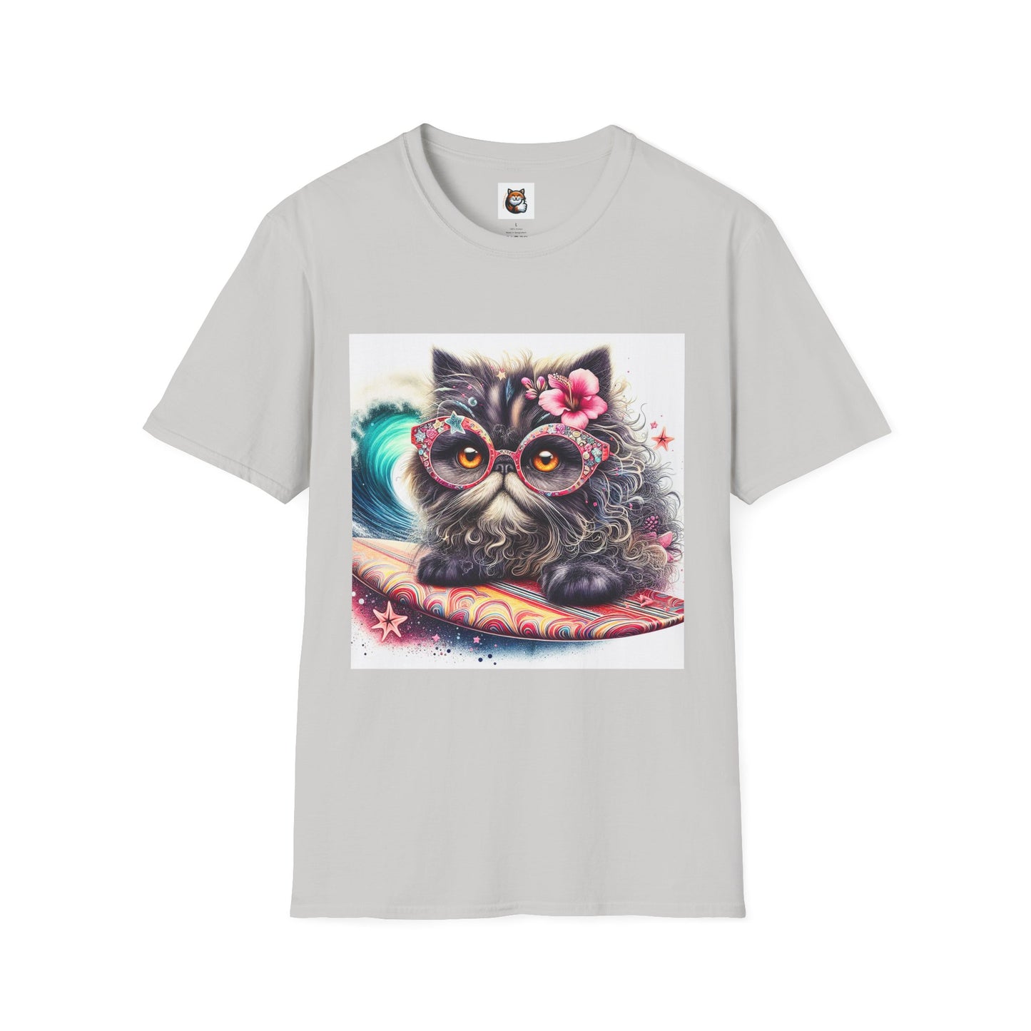 Selkirk Rex Cat T-Shirt  baby surfer