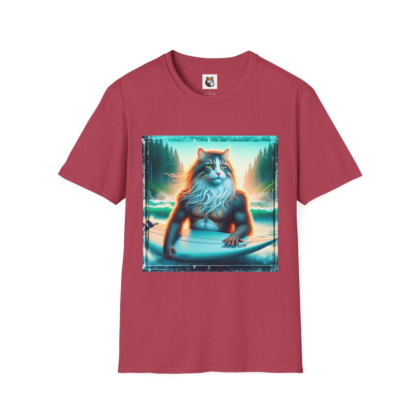 Norwegian Forest Cat Unisex Softstyle T-Shirt