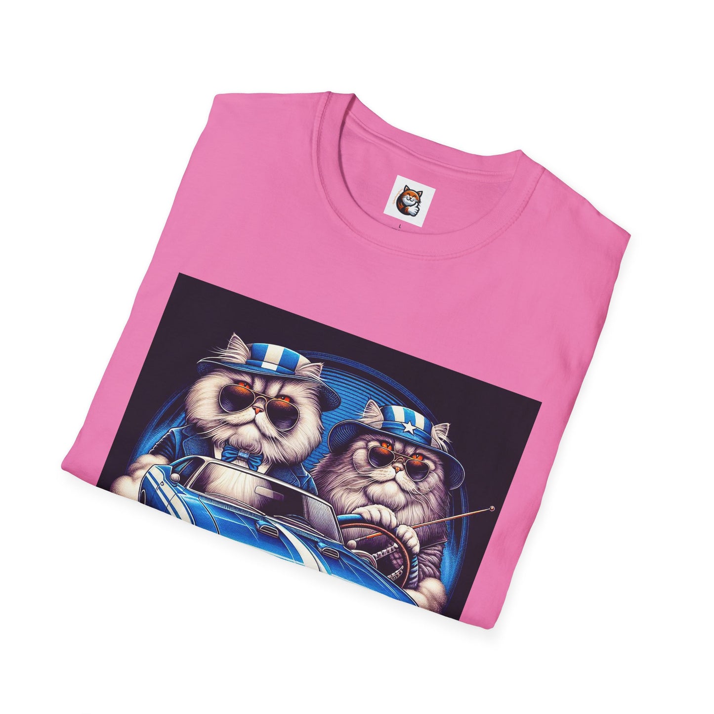 Selkirk Rex Cat T-Shirt - friends cruising