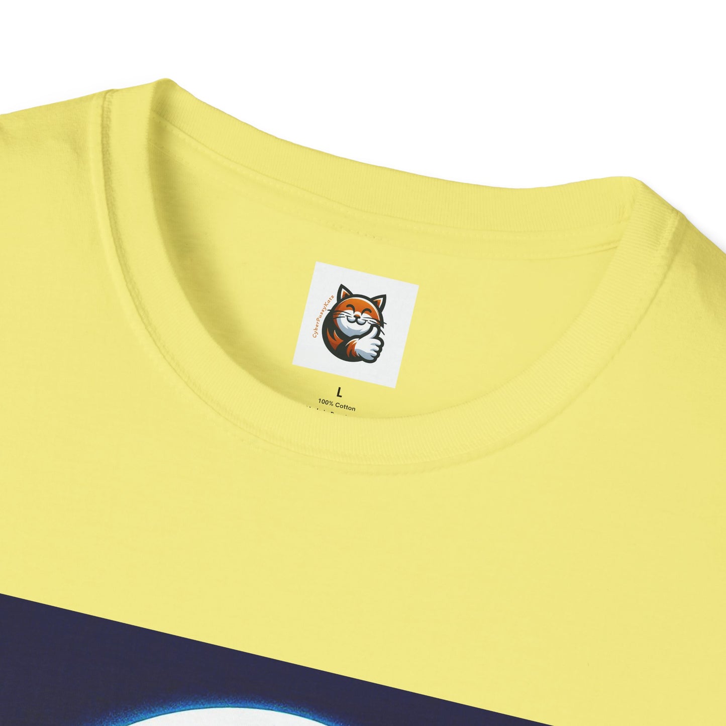 Russian Blue Cat Unisex Softstyle T-Shirt