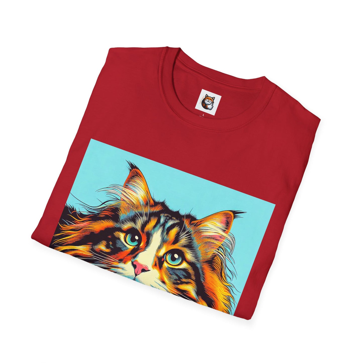 Norwegian Forest Cat Unisex Softstyle T-Shirt