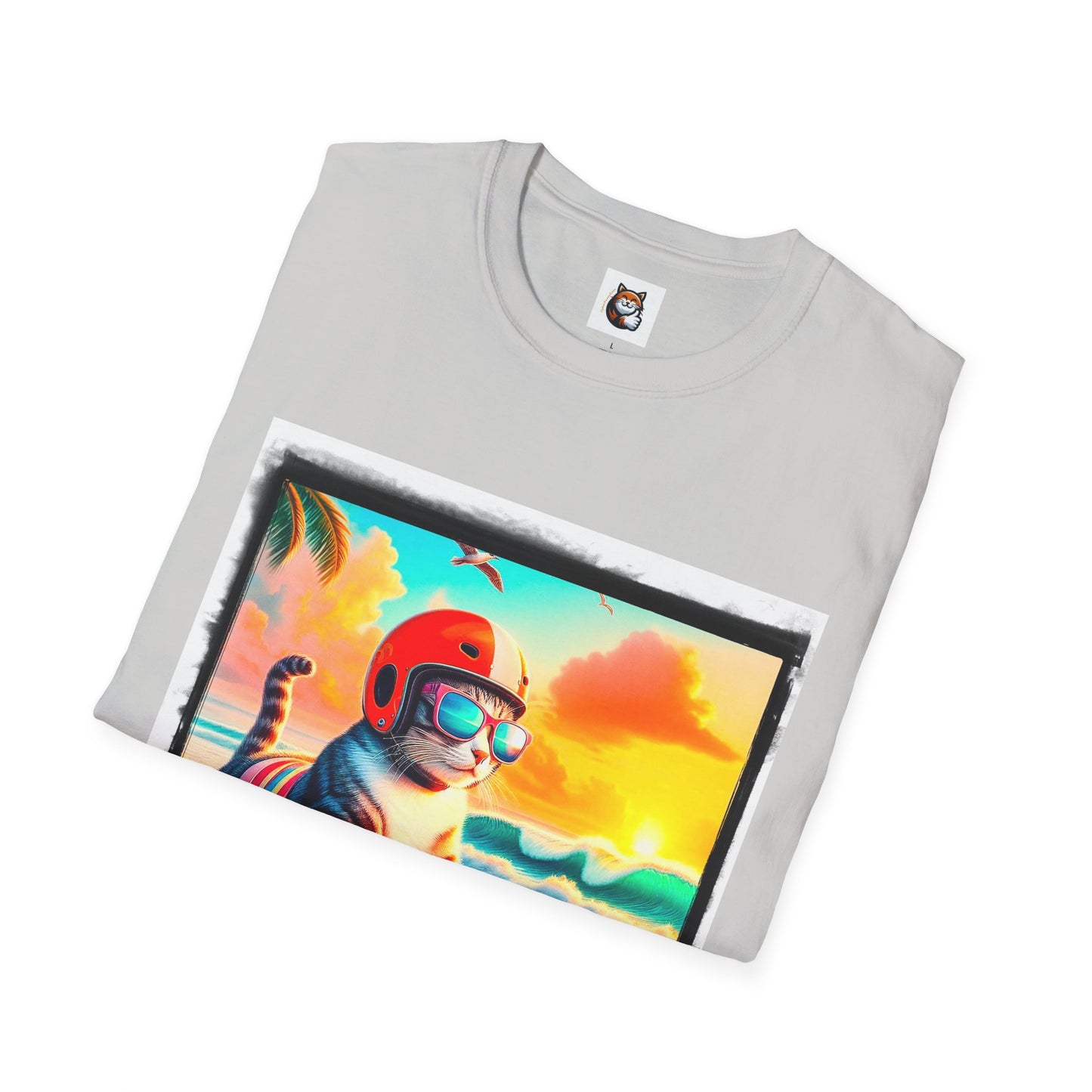 Domestic Cat Unisex Softstyle T-Shirt