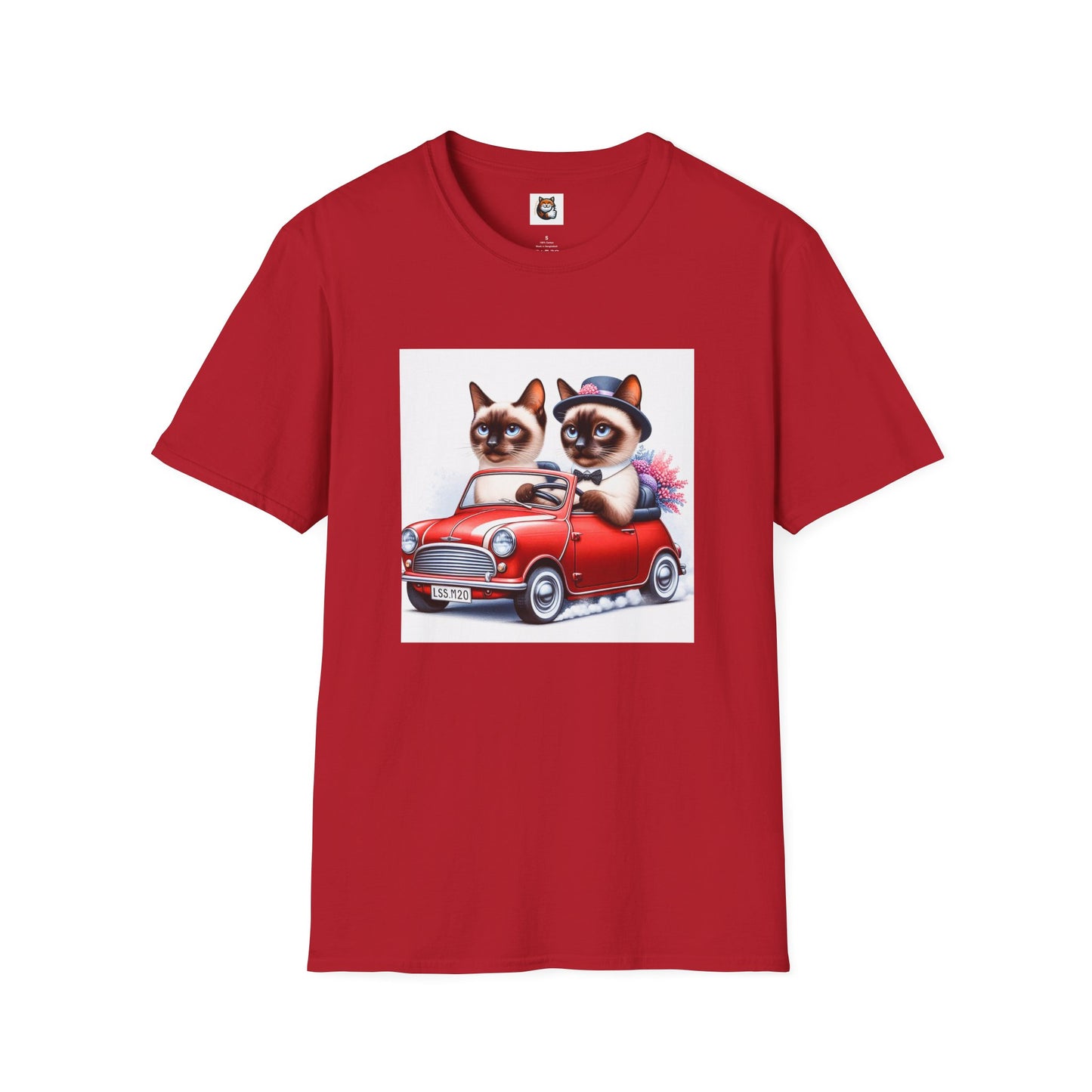 Wacky Siamese Cat friends driving