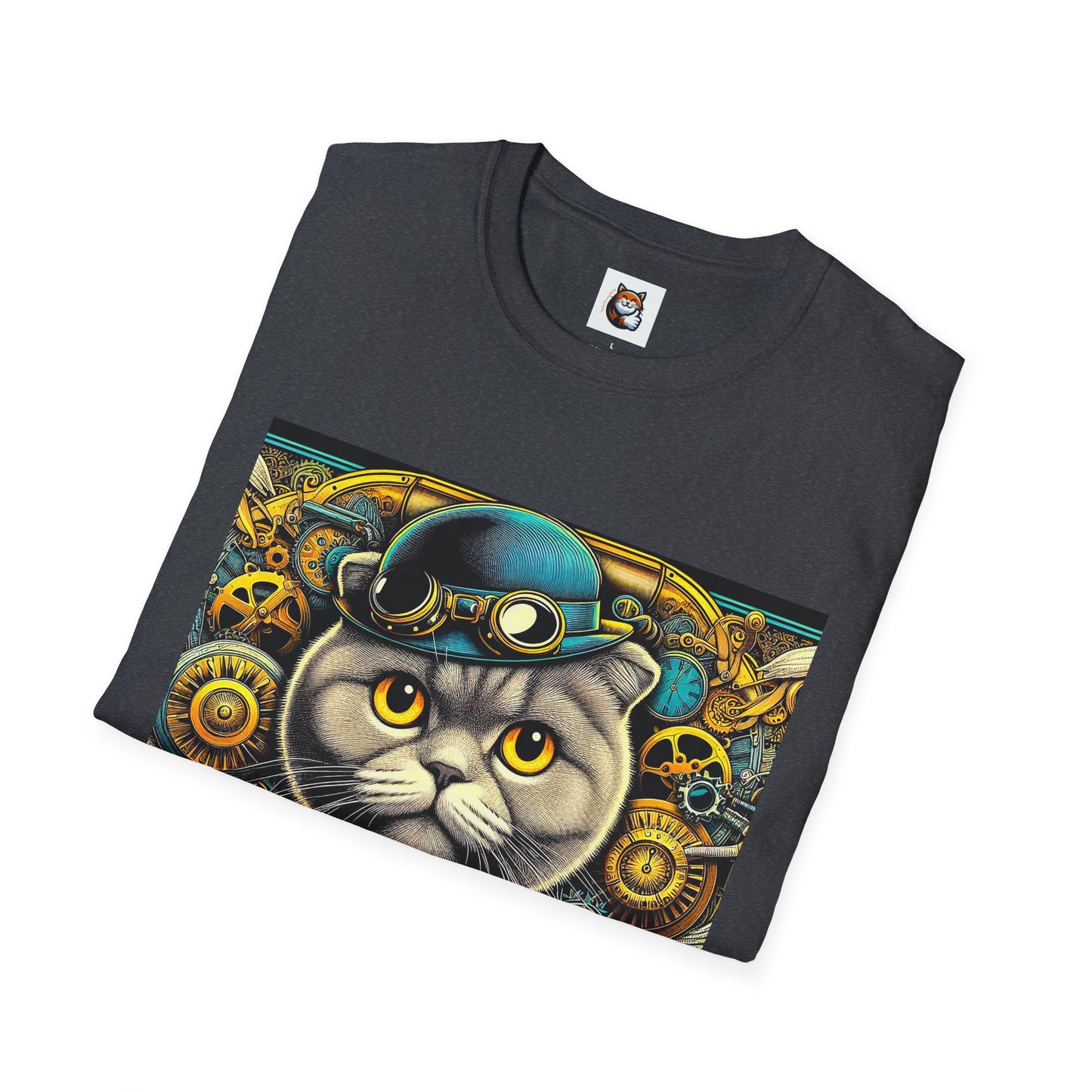 Scottish Fold  steam punk T-Shirt