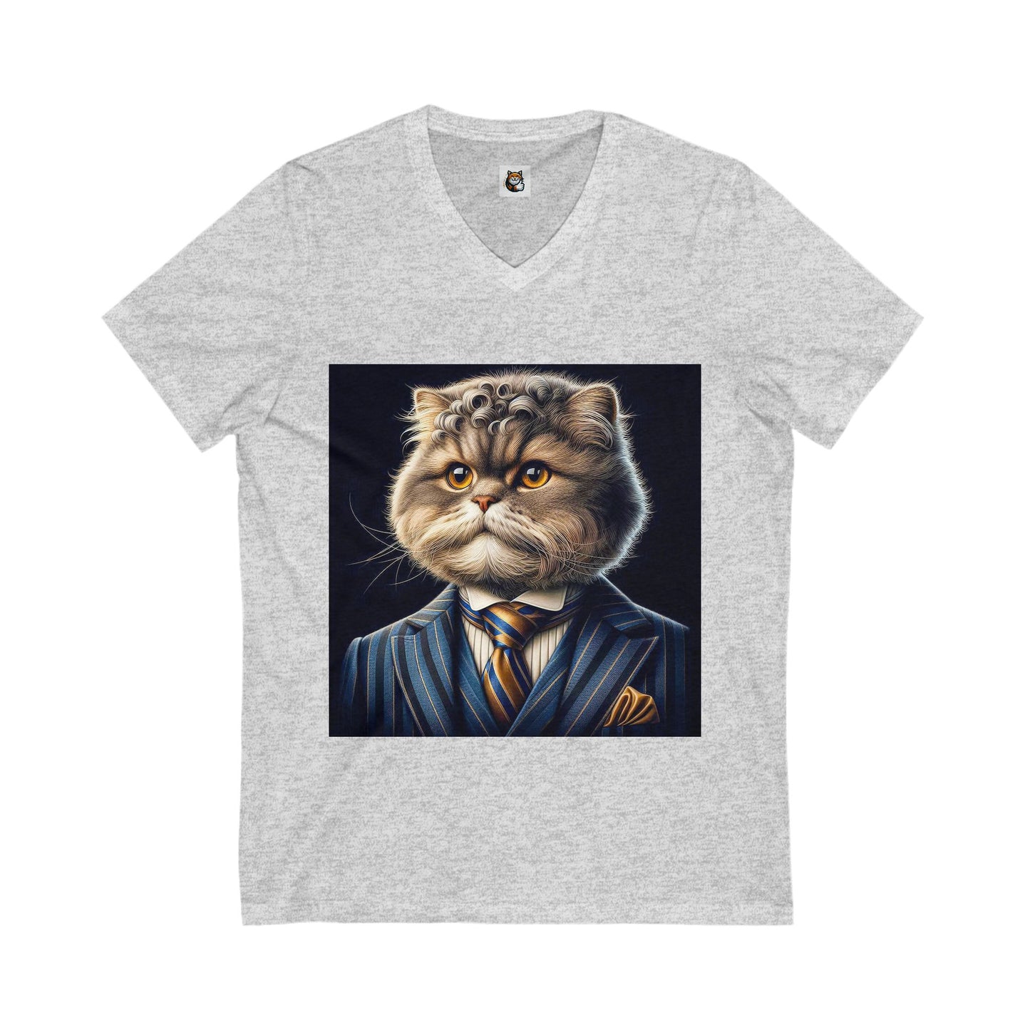 - Selkirk Rex Design V-Neck suit and tie