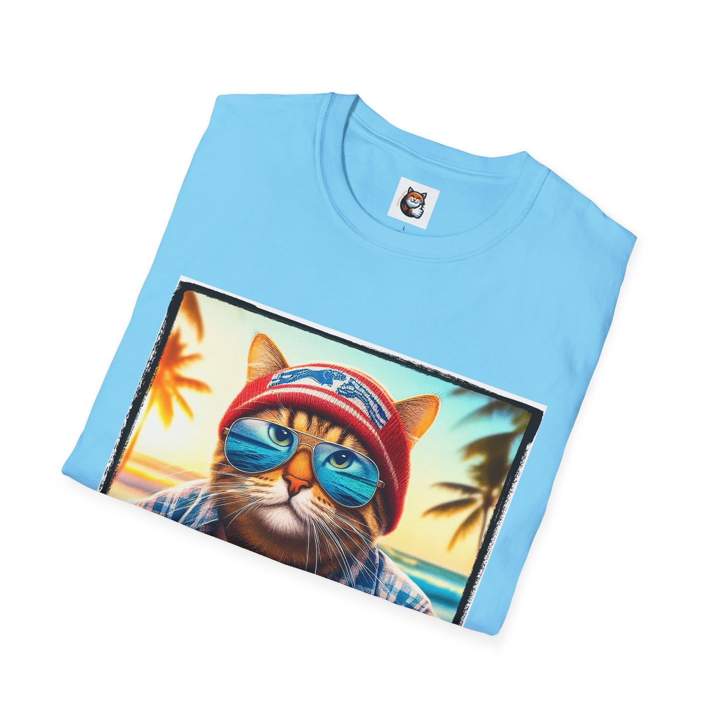Domestic Cat Unisex Softstyle T-Shirt