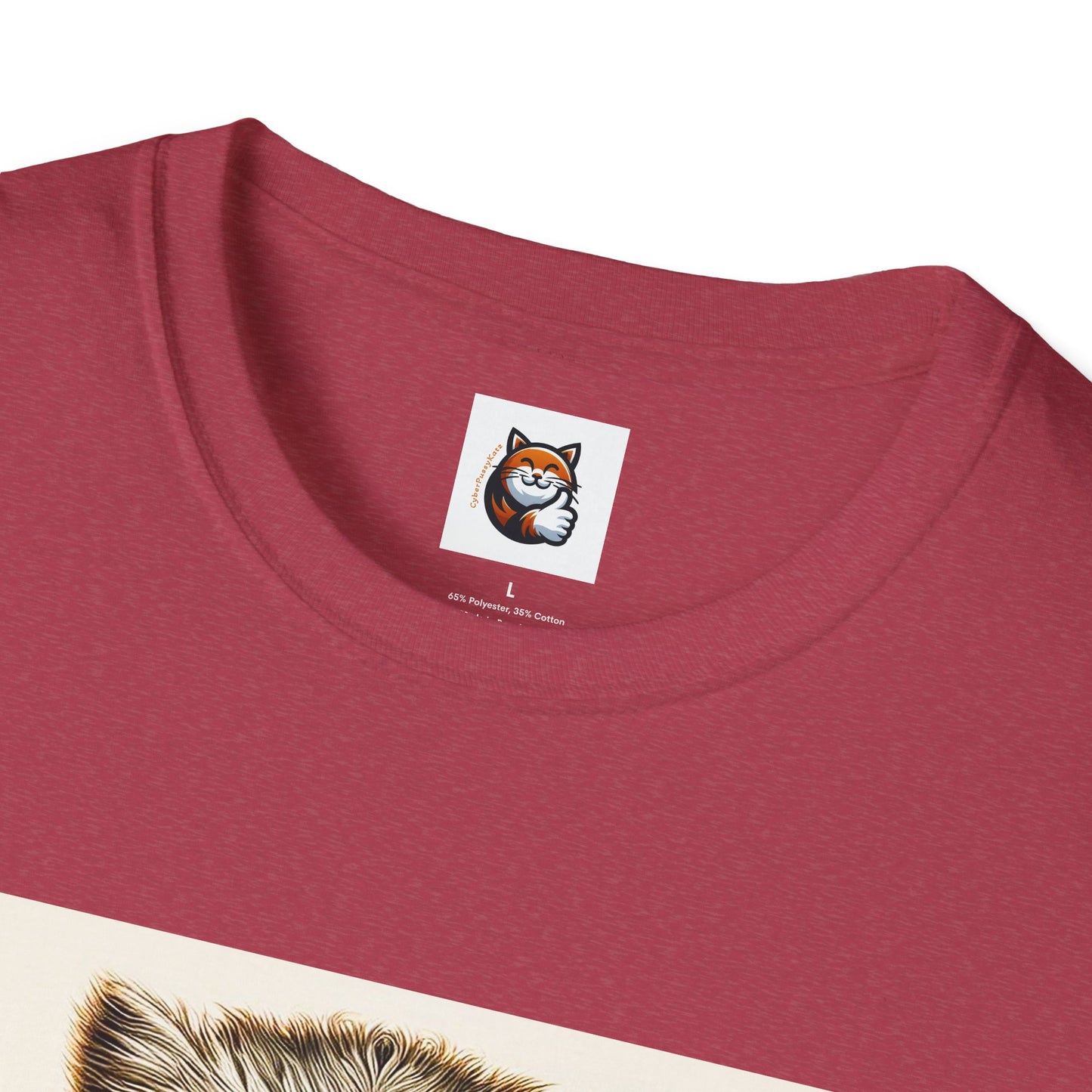Selkirk Rex Cat T-Shirt old fashioned professional