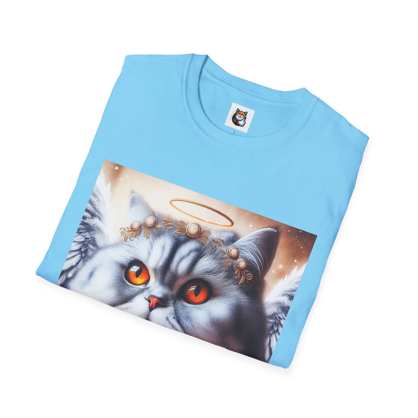 Selkirk Rex Cat T-Shirt heavenly Angel