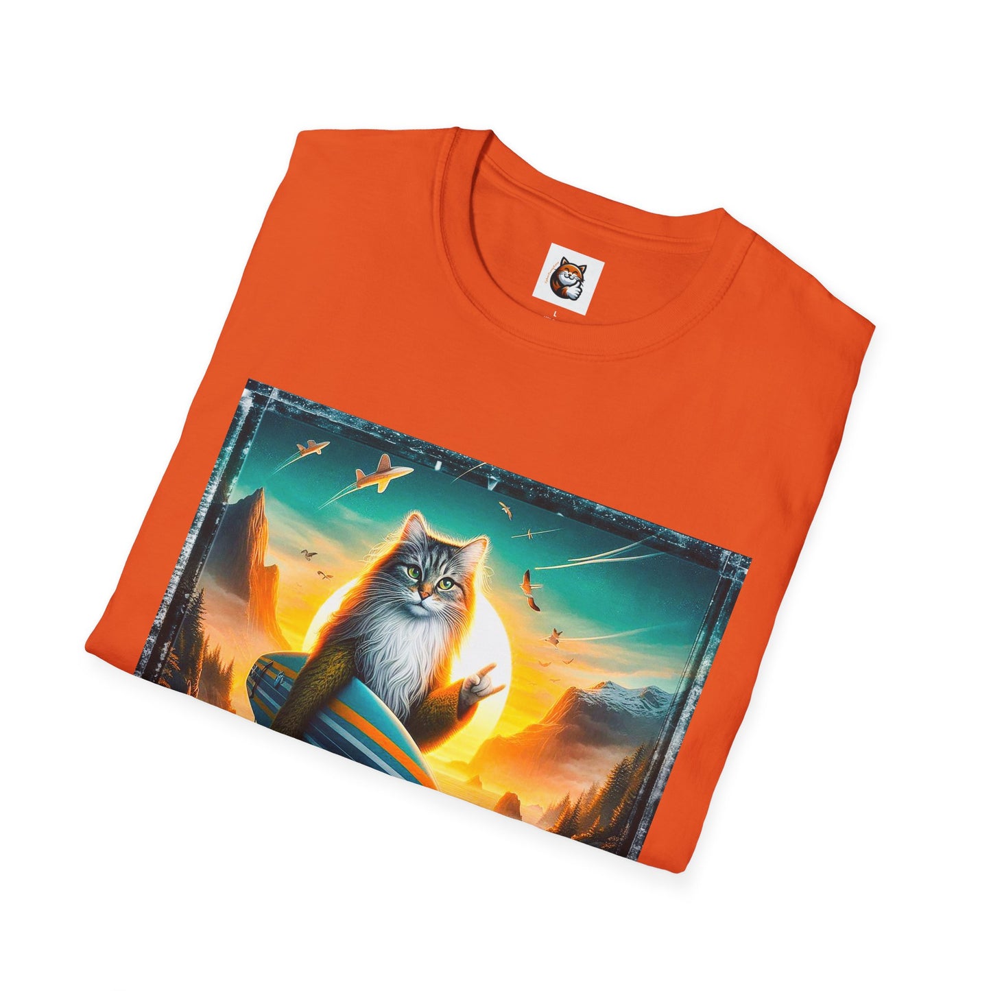 Norwegian Forest Cat Unisex Softstyle T-Shirt