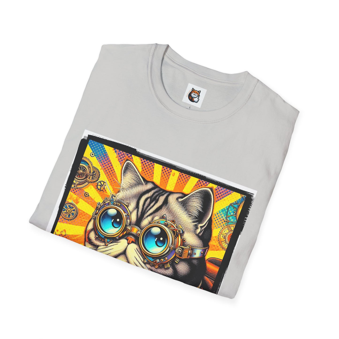 Exotic Shorthair Cat Unisex Softstyle T-Shirt