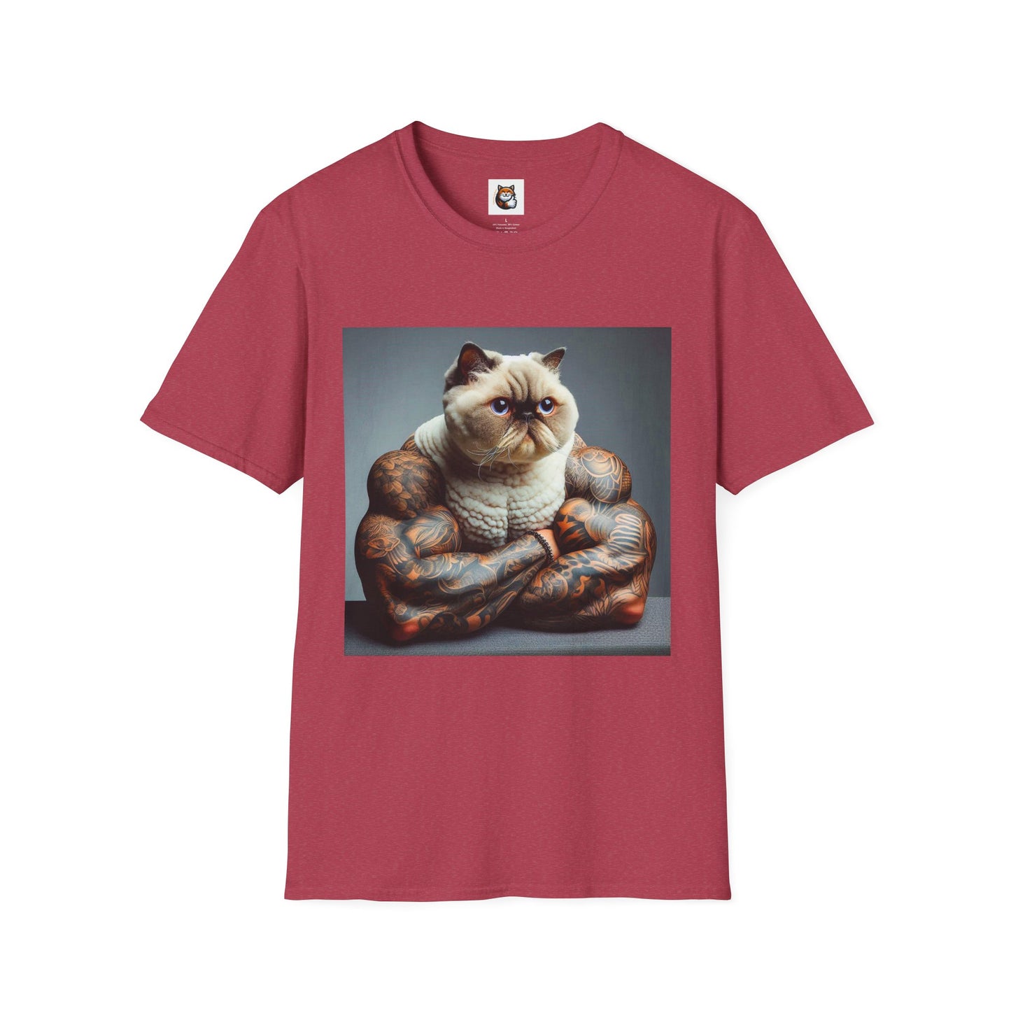 Selkirk Rex Cat T-Shirt muscles