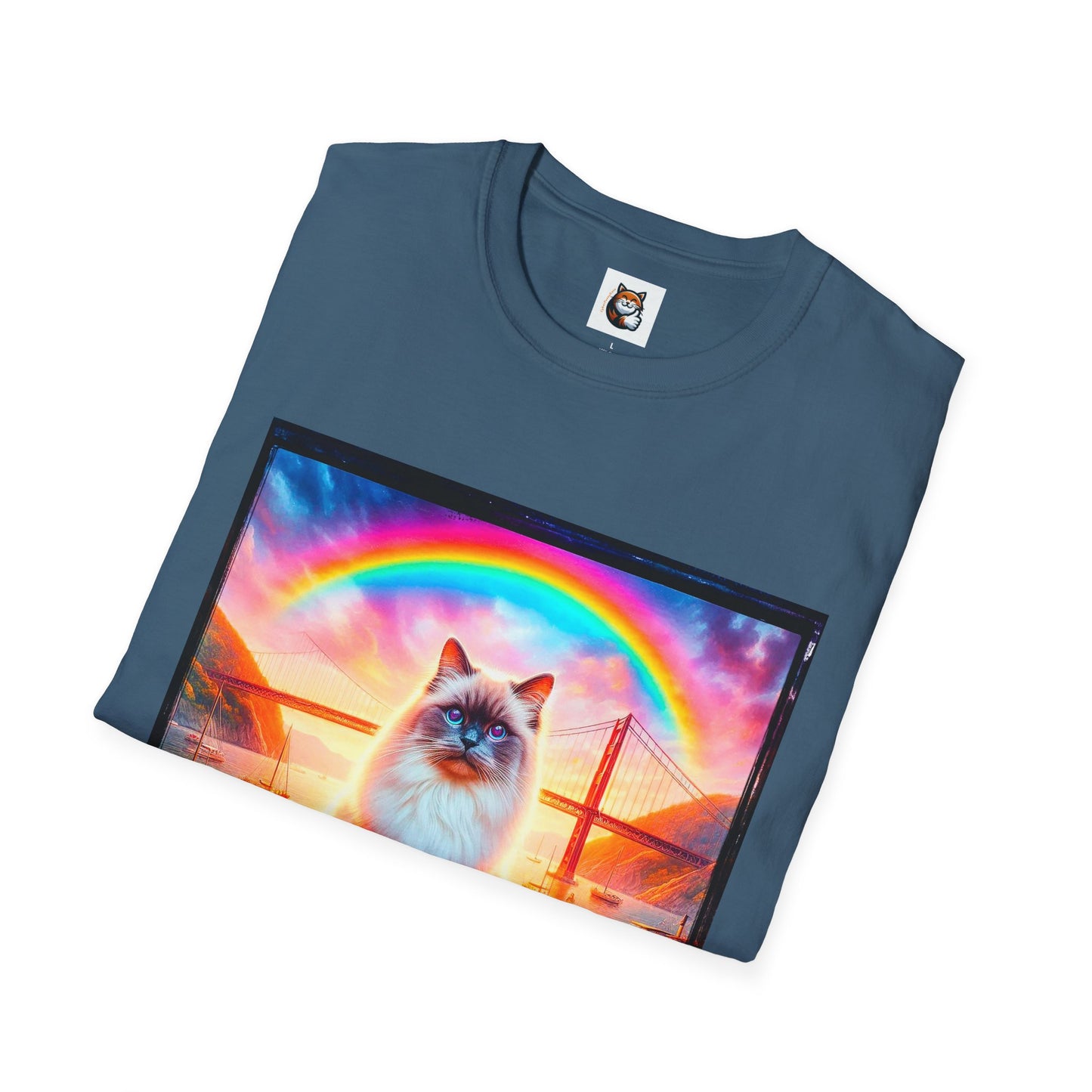 Birman rainbow bridge Softstyle T-Shirt