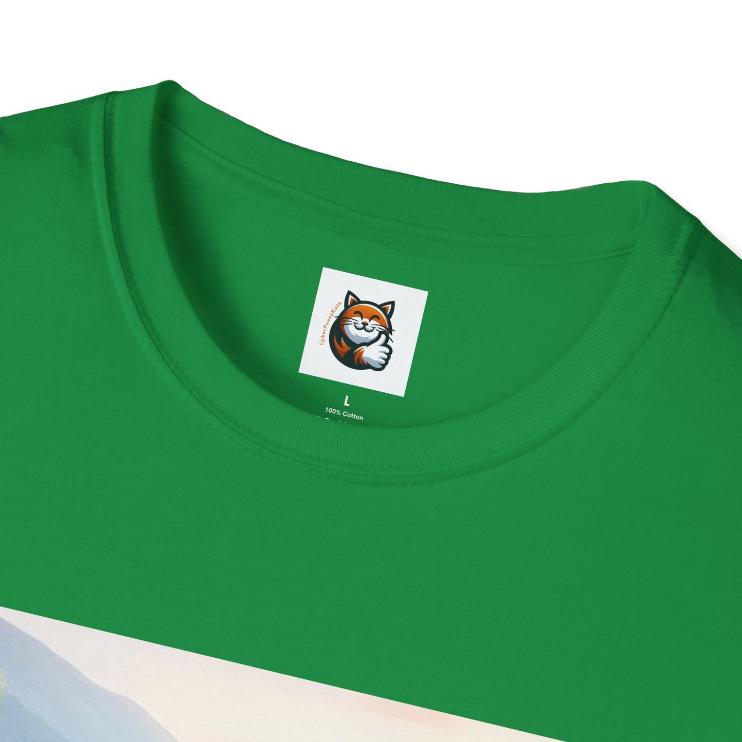 Wacky Norwegian Forest Cat Unisex Softstyle T-Shirt